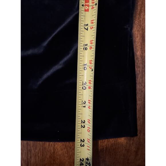 Spanx Velvet Very Black Pullover Half Zip Chic Long Sleeve Relaxed Athleisure M - Picture 5 of 7